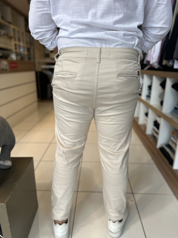 Calça de Alfaiataria True Hero Areia - Marfim Moda Masculina