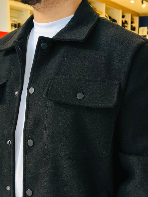 Jaqueta Veneza de Lã Batida - Marfim Moda Masculina