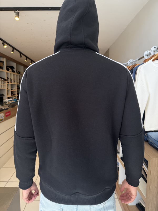 Moletom Aeropostale Preto com Branco - Marfim Moda Masculina