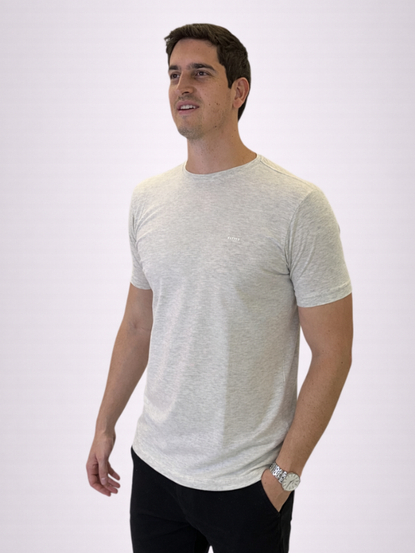 Camisa Happen Cinza Claro - Marfim Moda Masculina