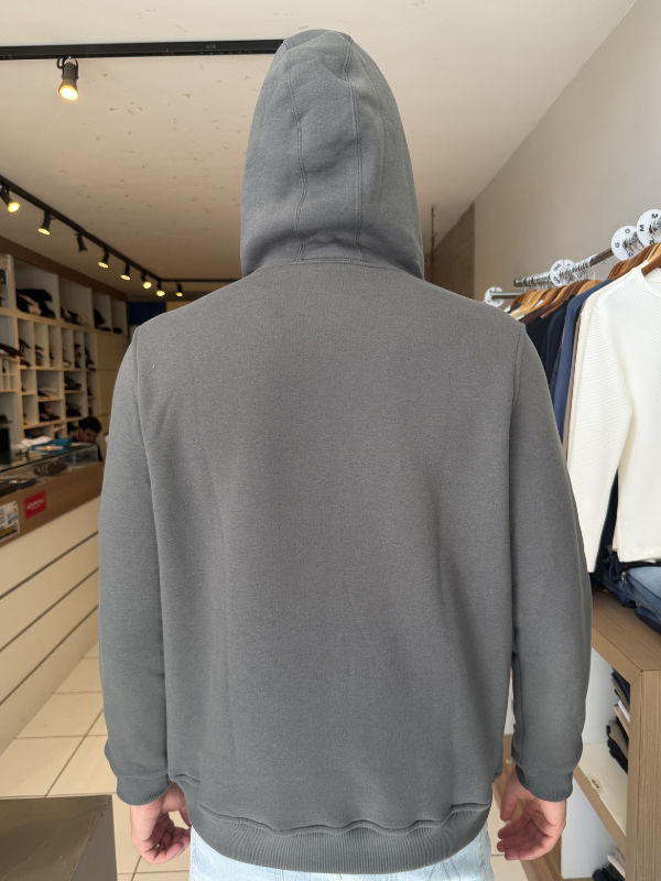 Moletom Aeropostale Cinza - Marfim Moda Masculina