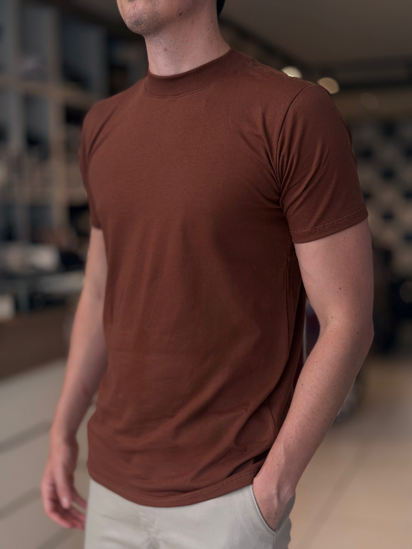 Camisa Gola Média - Marfim Moda Masculina