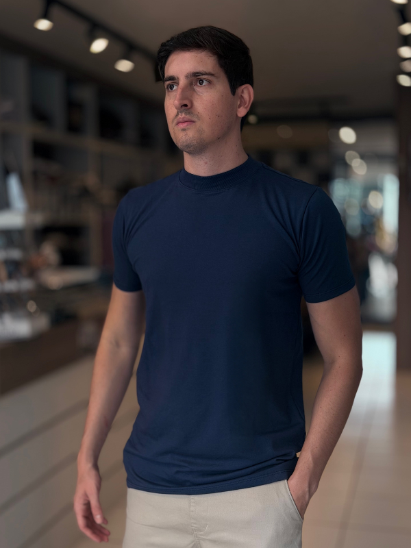 Camisa Gola Média - Marfim Moda Masculina