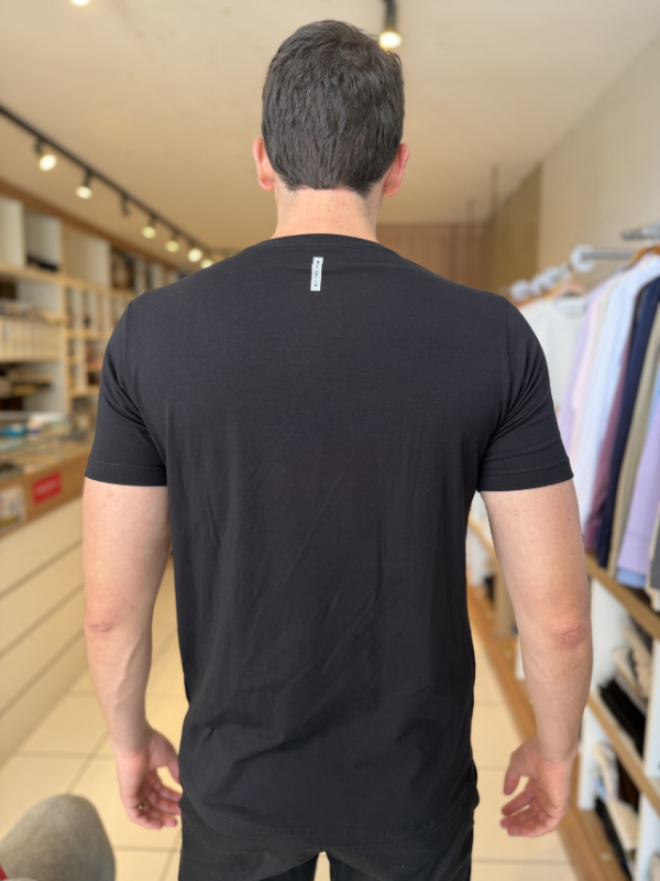 Camisa Algodão Egípcio Preta - Marfim Moda Masculina