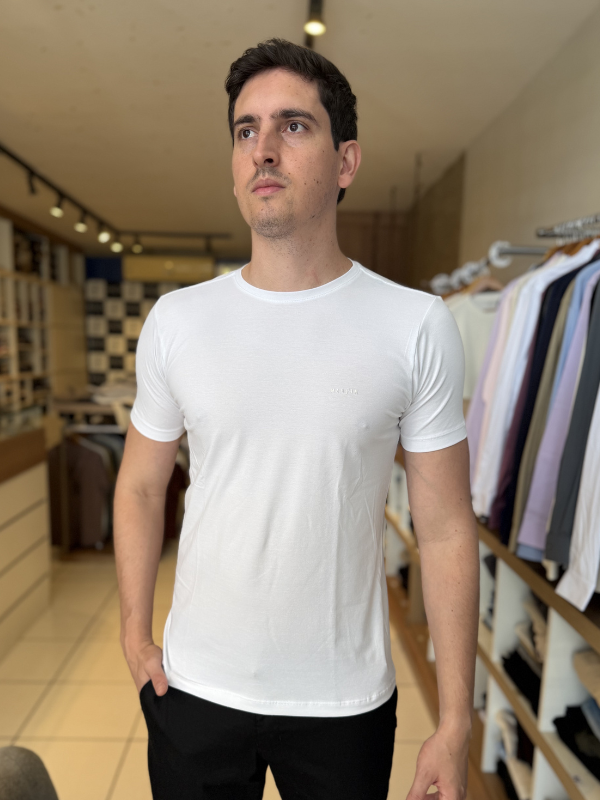 Camisa Algodão Egípcio Branca - Marfim Moda Masculina