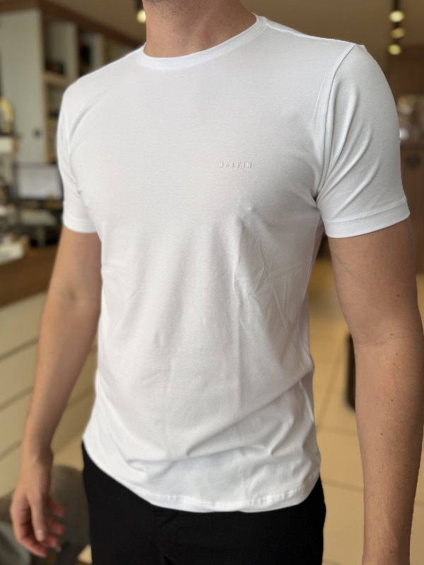 Camisa Algodão Egípcio Branca - Marfim Moda Masculina