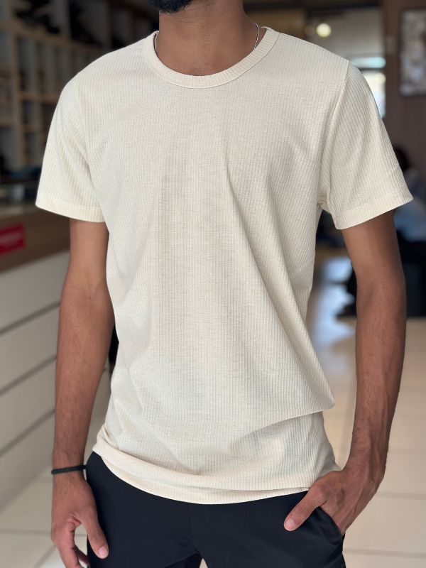 Camiseta Austin - Marfim Moda Masculina