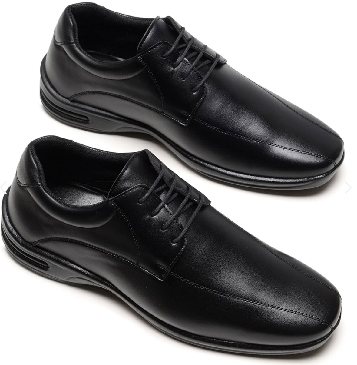 Sapato Social West Line Preto - Marfim Moda Masculina