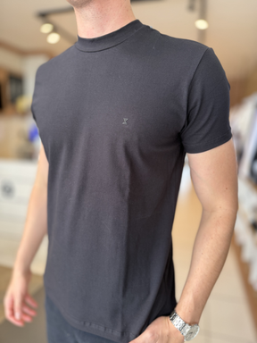 Camisa Meia Gola Preta Masculina - Marfim Moda Masculina