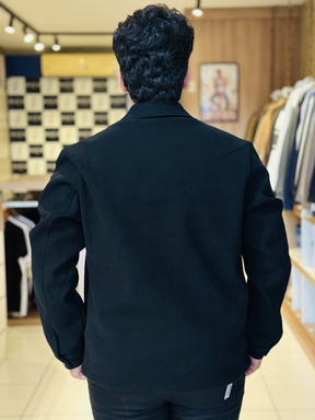 Jaqueta Veneza de Lã Batida - Marfim Moda Masculina