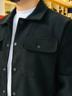 Jaqueta Veneza de Lã Batida - Marfim Moda Masculina