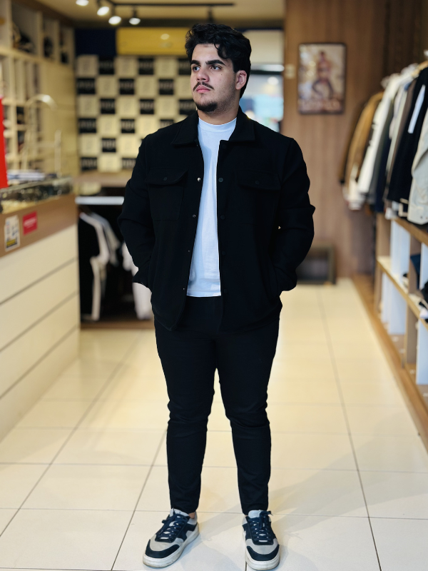 Jaqueta Veneza de Lã Batida - Marfim Moda Masculina