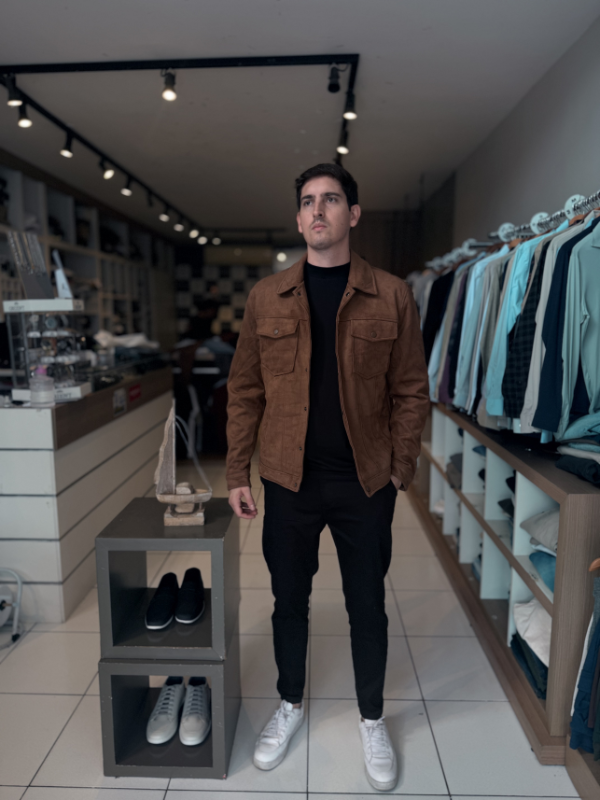 Jaqueta Veneza - Marfim Moda Masculina