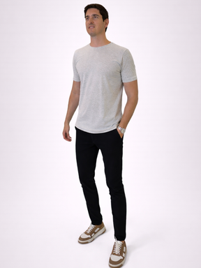 Camisa Happen Cinza Claro - Marfim Moda Masculina