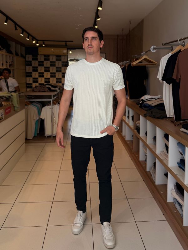 Camisa Midnight - Marfim Moda Masculina
