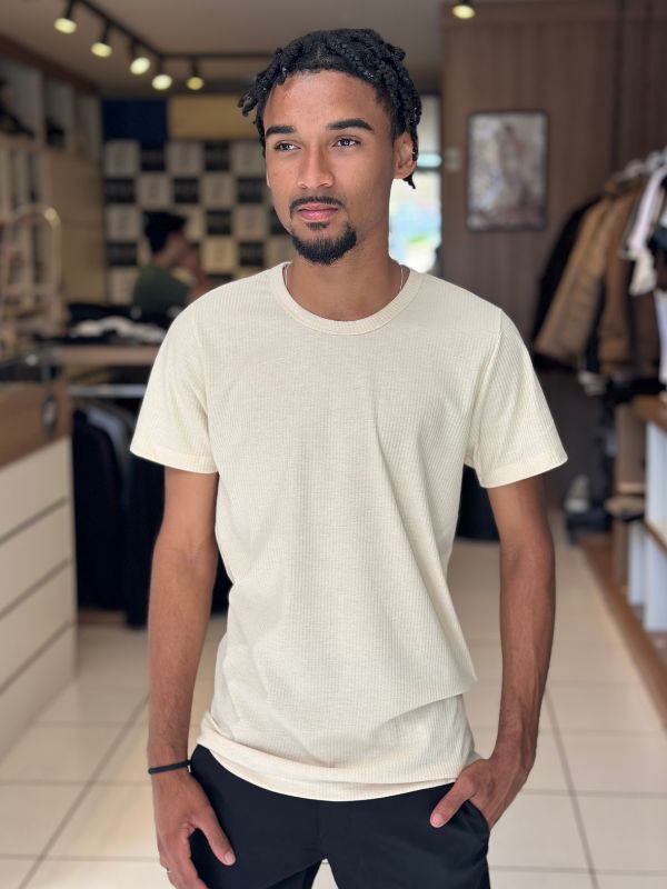 Camiseta Austin - Marfim Moda Masculina