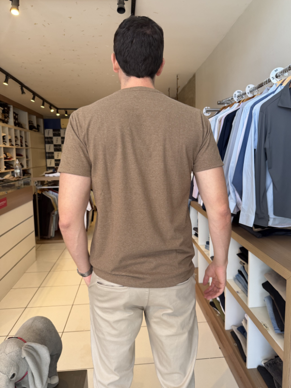 Camisa Ogochi Bege Masculina - Marfim Moda Masculina