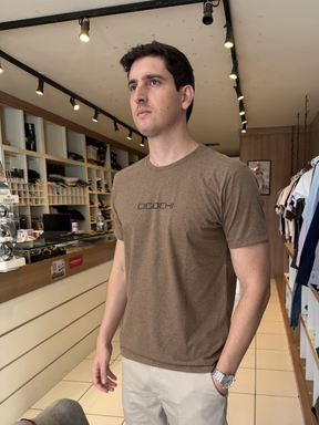 Camisa Ogochi Bege Masculina - Marfim Moda Masculina