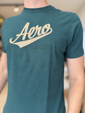 Camisa Aeropostale Verde 100% Algodão Masculina - Marfim Moda Masculina