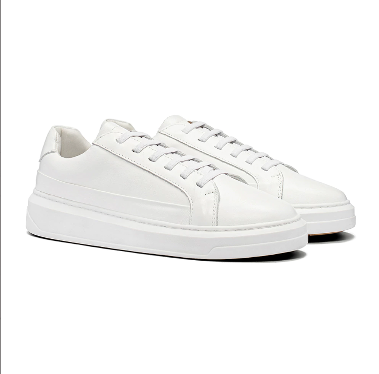 Tênis All White Plume  - Marfim Moda Masculina