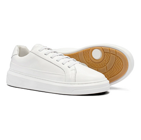 Tênis All White Plume  - Marfim Moda Masculina