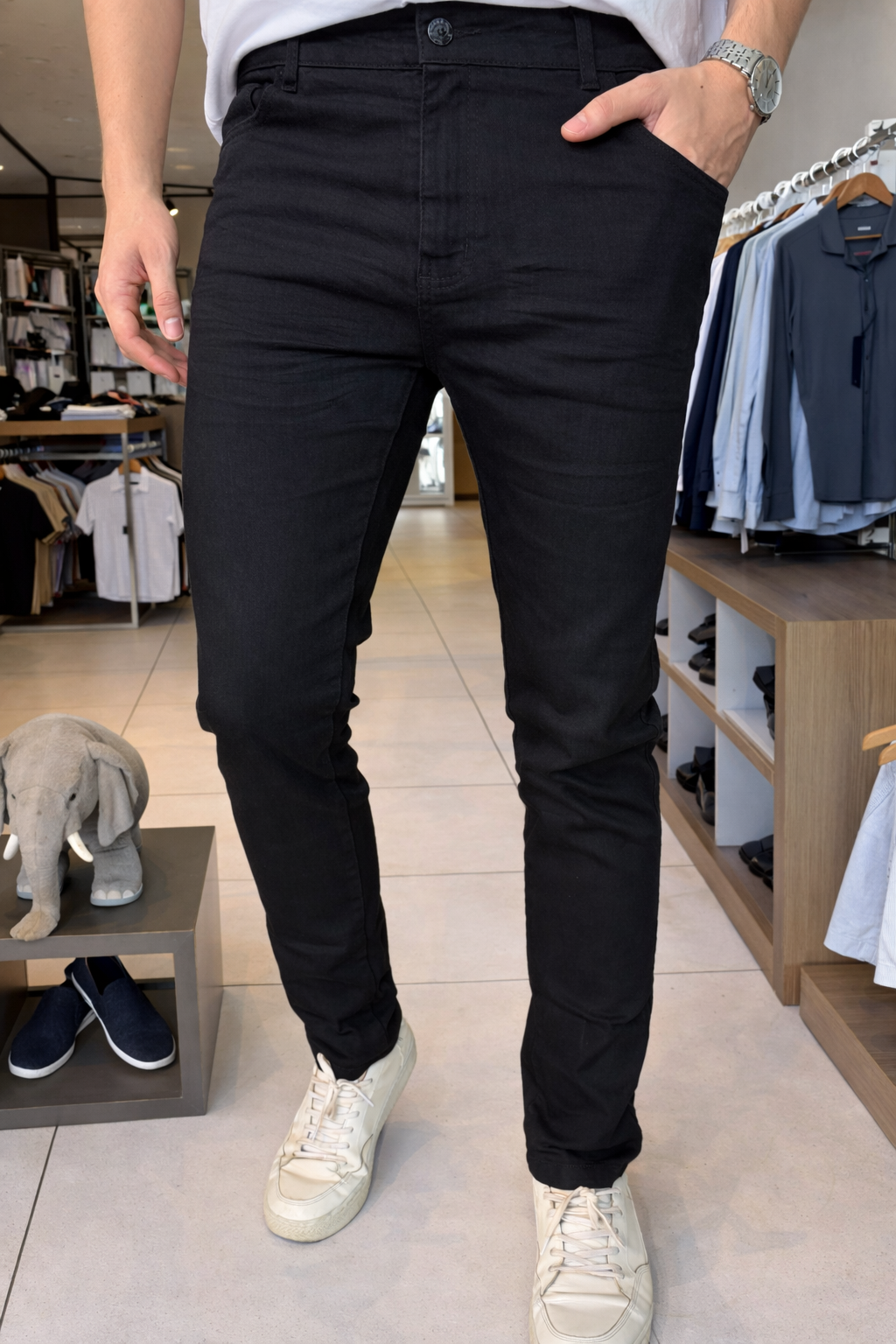 Calça HMO Preta - Marfim Moda Masculina