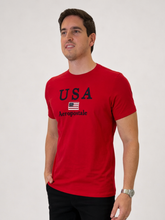 Camisa Aeropostale Vermelha 100% Algodão Masculina - Marfim Moda Masculina