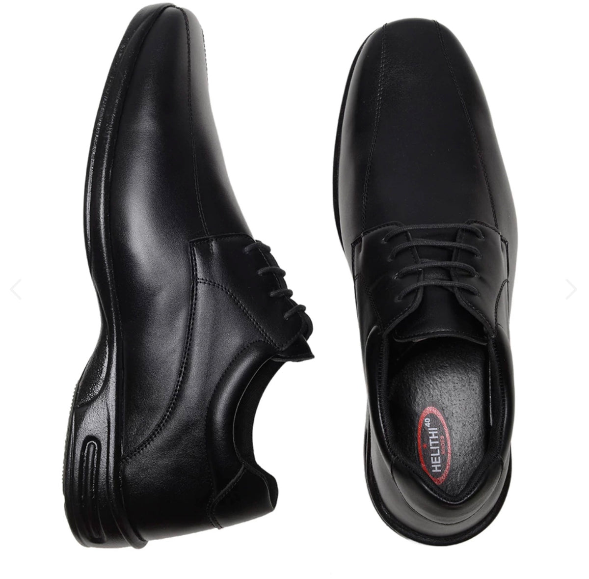 Sapato Social West Line Preto - Marfim Moda Masculina