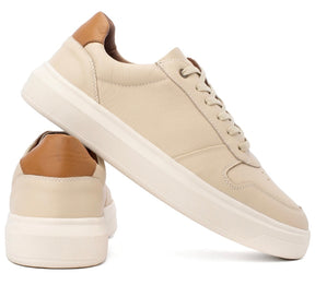 Sneaker Neve Firenze Bege - Marfim Moda Masculina