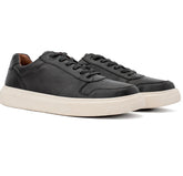 Sneaker Preto Shade 100% couro - Marfim Moda Masculina