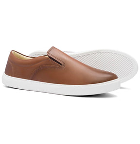 Tênis Slip On Marrom - Marfim Moda Masculina
