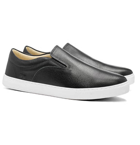 Tênis Slip On Preto - Marfim Moda Masculina