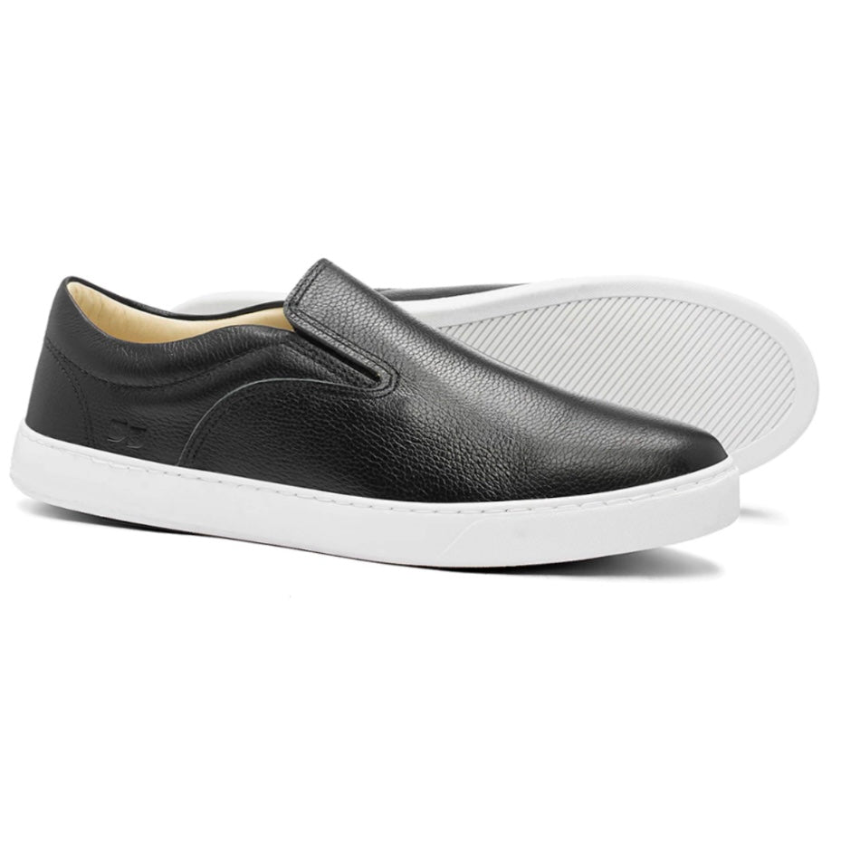 Tênis Slip On Preto - Marfim Moda Masculina